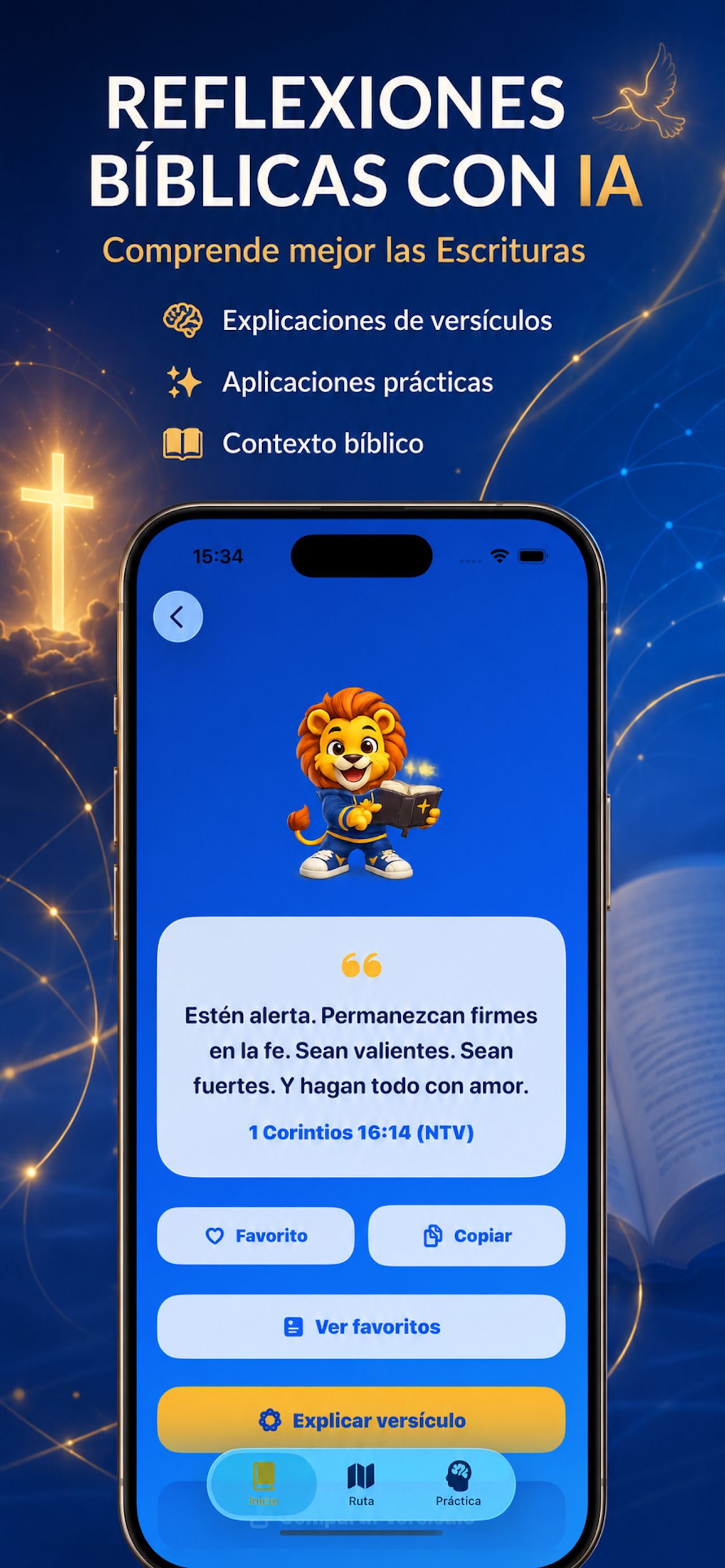 Ideas bíblicas con IA