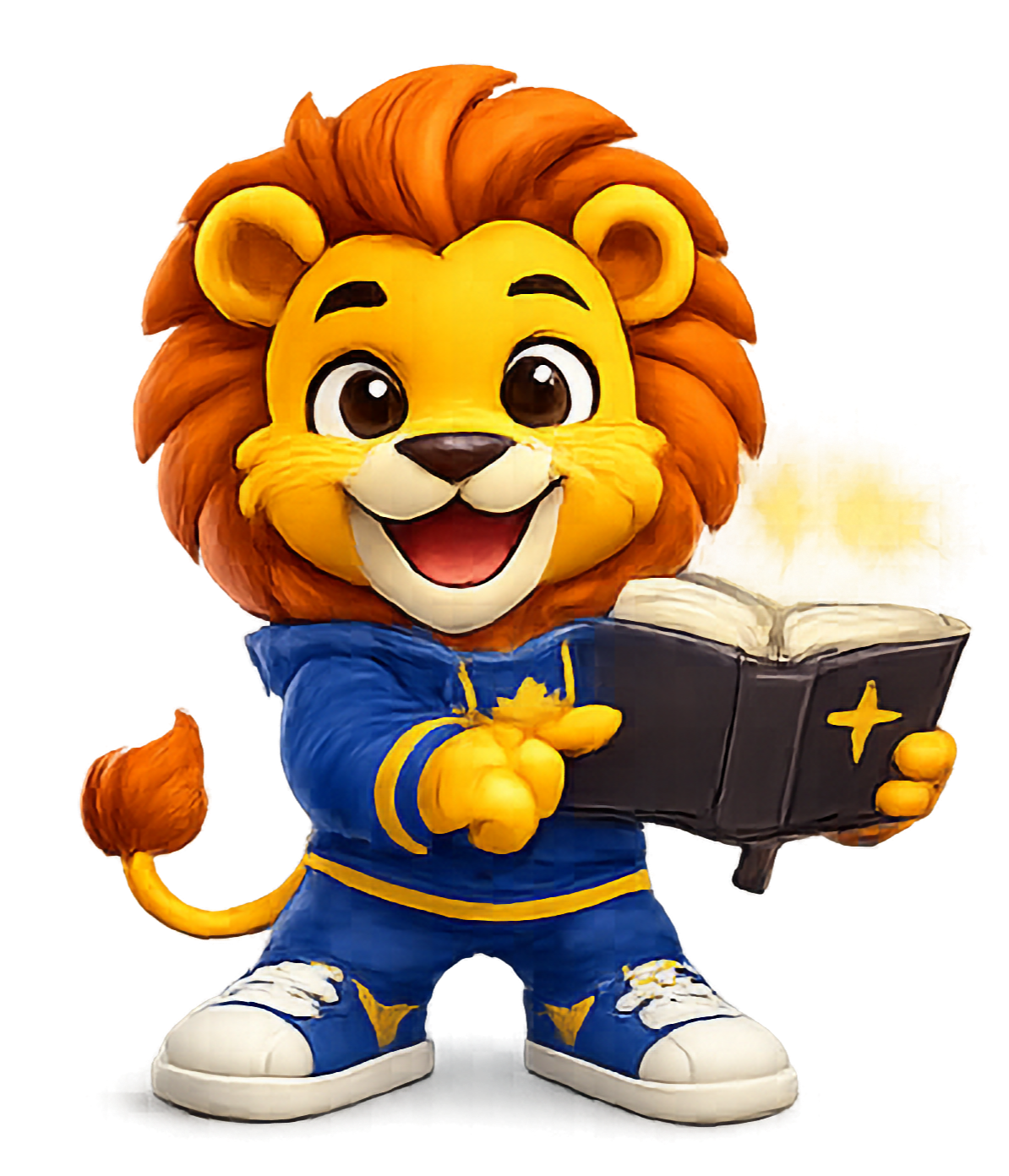 Mascota león de Kairos