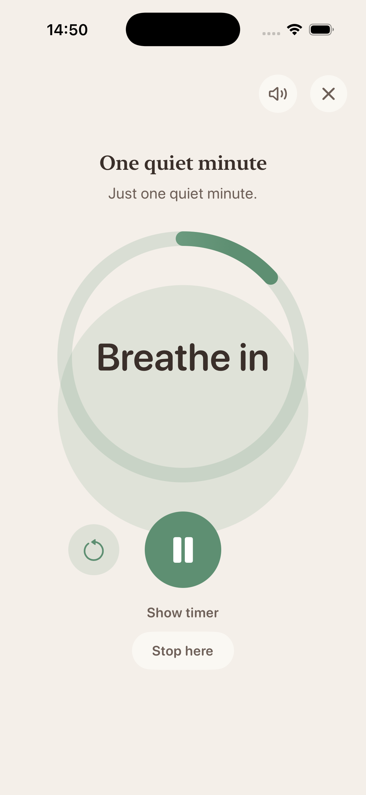 Ekbukil breathing session