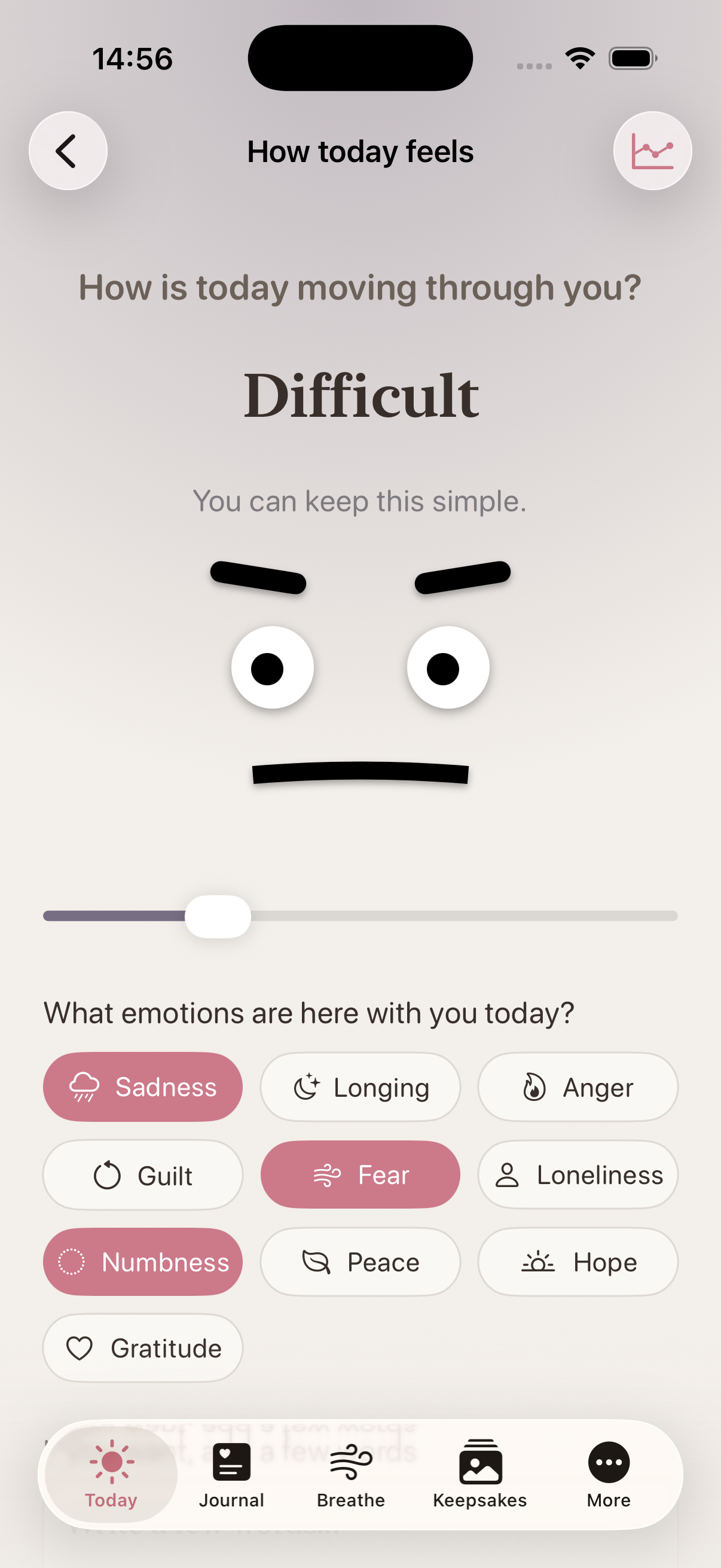 Ekbukil emotional check-in