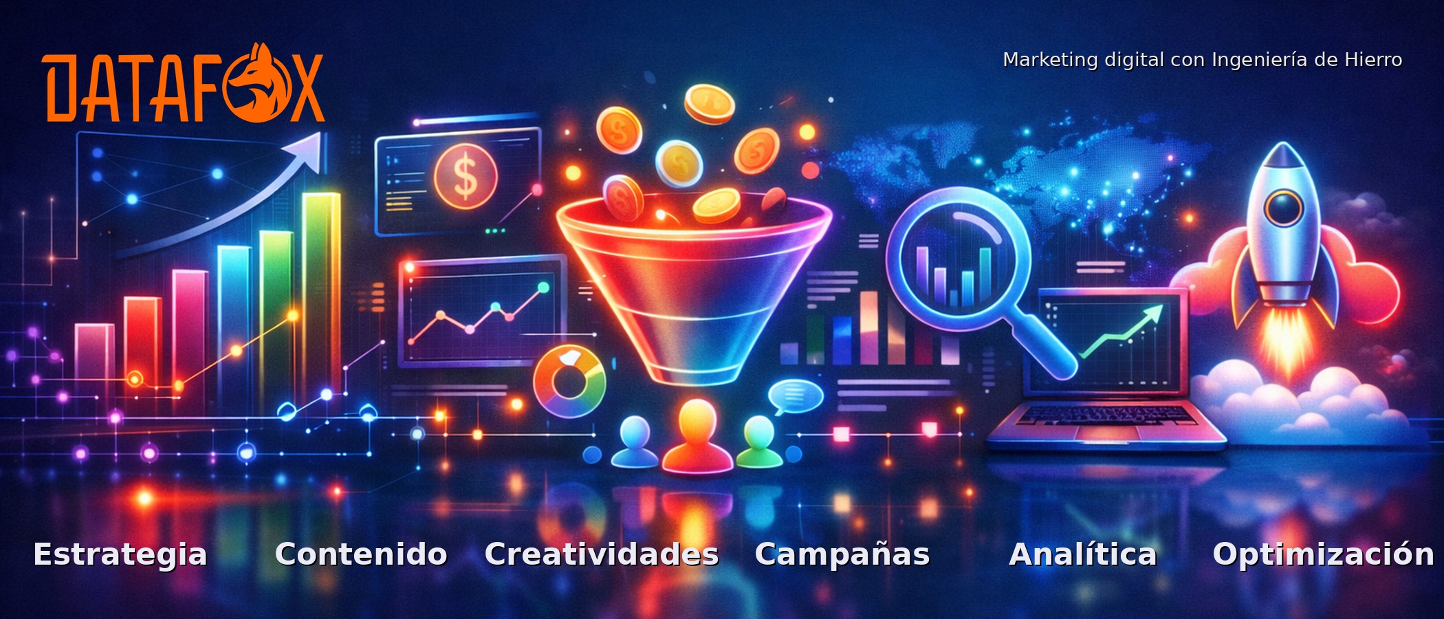 Marketing digital: growth, funnels, performance